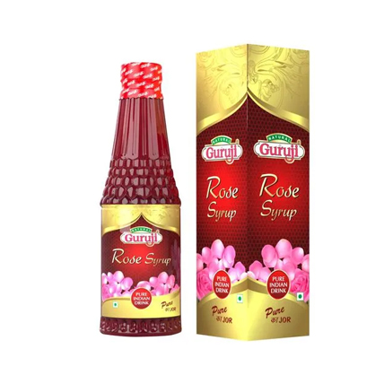 Natural Guru JI Syrup Rose 